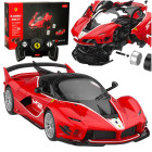 Nuotoliniu būdu valdomas Ferrari automobilis, surinkimo rinkinys, Rastar 96900, 1:18