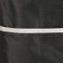 Vežimėlis su pirkinių krepšiu ant ratų, 95 cm, juodas