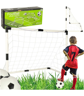 Vaikiški treniruočių futbolo vartai 2vnt 95 x 48 x 70 cm