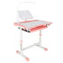 Reguliuojamas vaikiškas rašomasis stalas su LED lempa