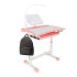 Reguliuojamas vaikiškas rašomasis stalas su LED lempa
