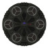 Boksininko treniruoklio taikinys ant sienos su Bluetooth ir USB