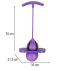 Vaikiškas pogo balansinis šokinėjimo žaislas violetinis