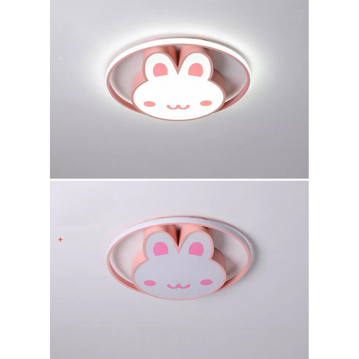LED lubų lempa su kiškučiu