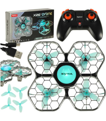 Dronas RC Syma X26PRO 2.4GHz Wi-Fi juodas