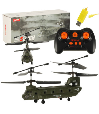 Zdalnie Sterowany Helikopter Wojskowy Syma S026H-1 2,4GHz Wi-Fi