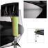 Trampolina namams ir sodui vaikams su tinklu ir kamuoliukais 140 cm, žalia