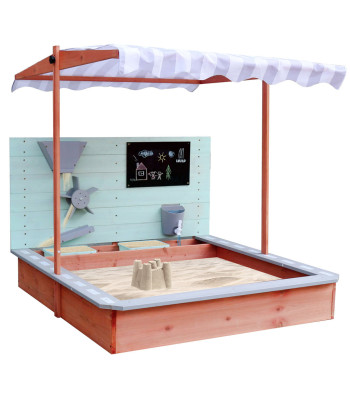 Medinė smėlio dėžė su stogeliu LULILO Sablo