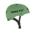 Trike Fix vaikiškas dviratininko šalmas reguliuojamas LED M 55-58cm tamsiai žalias