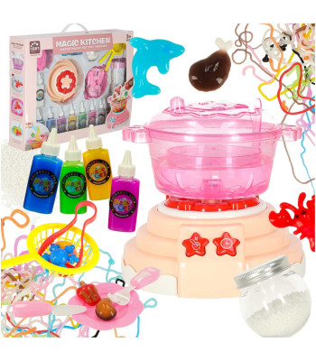 Kūrybinis rinkinys „Magiška virtuvė“ su 3D geliu, oranžinė