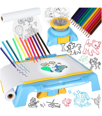 Projektorius su piešimo stalu vaikams