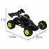 Nuotoliniu būdu valdomas automodelis 1:32 15 km/h 2,4 GHz