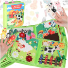Sensoryvinė manipuliacinė knygelė - ferma
