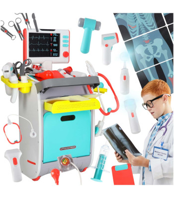 Interaktyvi medicinos stotis su priedais vaikams