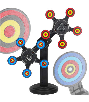 Interaktyvi judanti elektroninė taikinys su taškų skaičiavimu