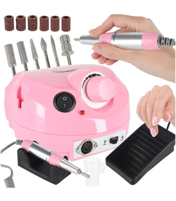 Elektrinė nagų freza 65W manikiūrui ir pedikiūrui