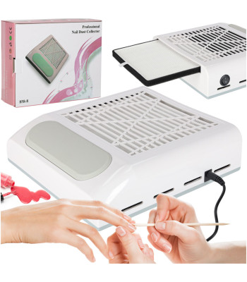 Nagų dulkių surinkėjas - kasetinis filtras 80W, be maišelių