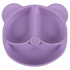 Silikoninių indų rinkinys vaikams - 8 dalių, violetinis