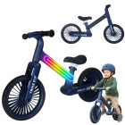 Bėgimo dviratukas su LED, granatų spalvos, Trike Fix Glow