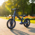 Triratukas bėgimo dviratis Trike Fix Glow LED mėlynas