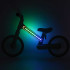 Vaikiškas bėgimo dviratis Trike Fix Glow LED neoninis žalias