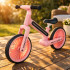 Vaikiškas balansinis dviratukas Trike Fix Glow LED rožinis
