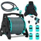 30 m Ilgio Sodo Žarna su Stovu ir Purkštuvu