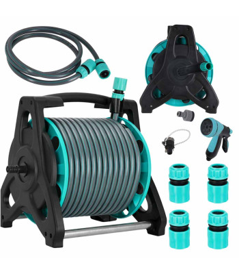 30 m Ilgio Sodo Žarna su Stovu ir Purkštuvu