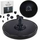 Fontana Saulės Energija Luaro Sodo Tvenkiniui, Plaukiojanti Pompa su LED RGB Apšvietimu