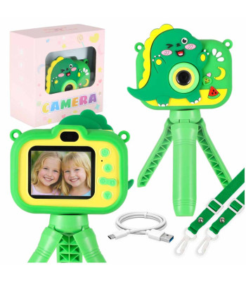 Vaikų Skaitmeninis Fotoaparatas Dinozauras su Trikoju