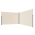 Šoninė terasinė markizė Luaro 180 x 620 cm smėlio spalvos