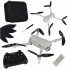 dronas rc 4drc f10 su fpv kamera, wifi ir led apšvietimu 3,7 v