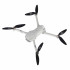 dronas rc 4drc f10 su fpv kamera, wifi ir led apšvietimu 3,7 v