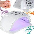 UV LED nagų lempa manikiūrui ir pedikiūrui, geliams bei hibridiniam lakui Sun X5 UV 45 LED 150W