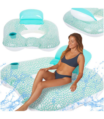 BESTWAY 43097 pripučiamas čiužinys - kėdė 102 x 94 cm
