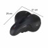 Sportinis platus putplasčio dviračio balnelis su atšvaitu, 25,5 x 21 x 8,5 cm