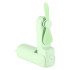 Sulankstomas rankinis USB ventiliatorius, žalias, mini