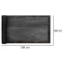 Balkono uždanga iš šešėliavimo tinklo, juoda, 150 g/m², atspari UV spinduliams, LUARO 105 × 500 cm