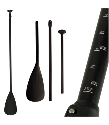 Reguliuojamas sulankstomas 2 dalių irklas SUP lentai, 170–210 cm
