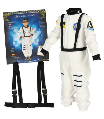 Astronauto karnavalinis kostiumas vaikams, M 110-120 cm