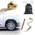 Sniego grandinės, neslystančios padangų grandinės automobiliui, 8 vnt., 16,5–26,5 cm