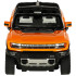 Nuotoliniu būdu valdomas automobilis, oranžinis, Rastar 93000 Hummer EV 1:16