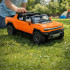 Nuotoliniu būdu valdomas automobilis, oranžinis, Rastar 93000 Hummer EV 1:16