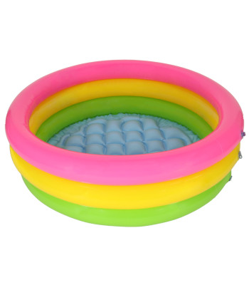 Vaikiškas pripučiamas sodo baseinas, vaivorykštės spalvų, INTEX 57107, 61 cm x 22 cm