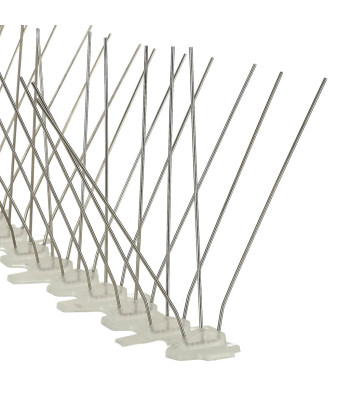 Metaliniai paukščių atbaidymo spygliai 50cm x 11cm x 4cm