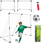 Futbolo vartai vaikams 2w1, 143 x 110 x 70 cm