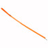 Šviečiantis LED pavadėlis šunims ir katėms, oranžinis 2,5 cm x 120 cm