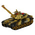 Nuotoliniu būdu valdomas karinis tankas dykumos spalvos RC War Tank 9993 2.4 GHz