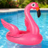Pripučiamas vaikiškas plaukimo čiužinys su sėdyne „Flamingas“, 66 × 47 × 57 cm, iki 15 kg, 1–3 metų