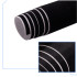 Aksominė juoda dekoratyvinė plėvelė CARBON 1,35x15m